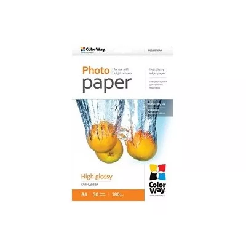 Fotopapīrs A4 Colorway PG180050A4 Spīdīgs