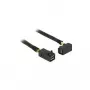 kabelis DeLOCK 0.5m 2xMini SAS HD SFF-8643