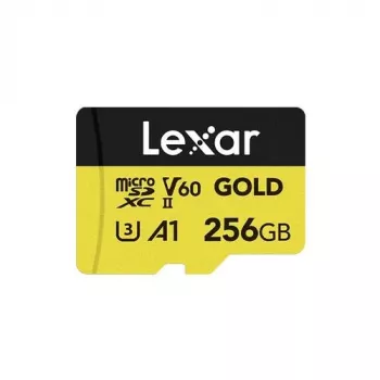 Zibatmiņa Lexar 256 GB MicroSDXC UHS-II Professional GOLD