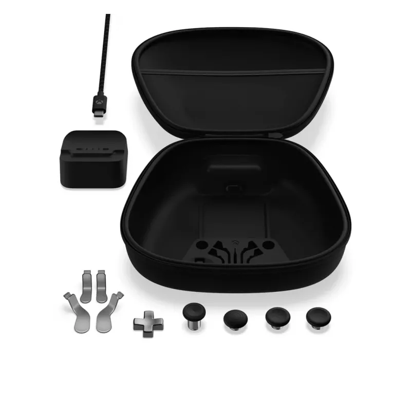 Spēļu kontrollera piederums Microsoft Xbox Elite Wireless Controller Series 2 Complete Component Pack melns sudrabains