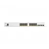 Cisco Catalyst 1300-24FP-4G pārvaldāms slēdzis, 24 porti GE, pilns PoE, 4x1GE SFP, ierobežots mūža aizsardzība (C1300-24FP-4G)