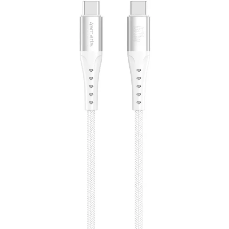 USB kabelis 4smarts 541452 1,5 m USB C balts 0,48 Gbit/s