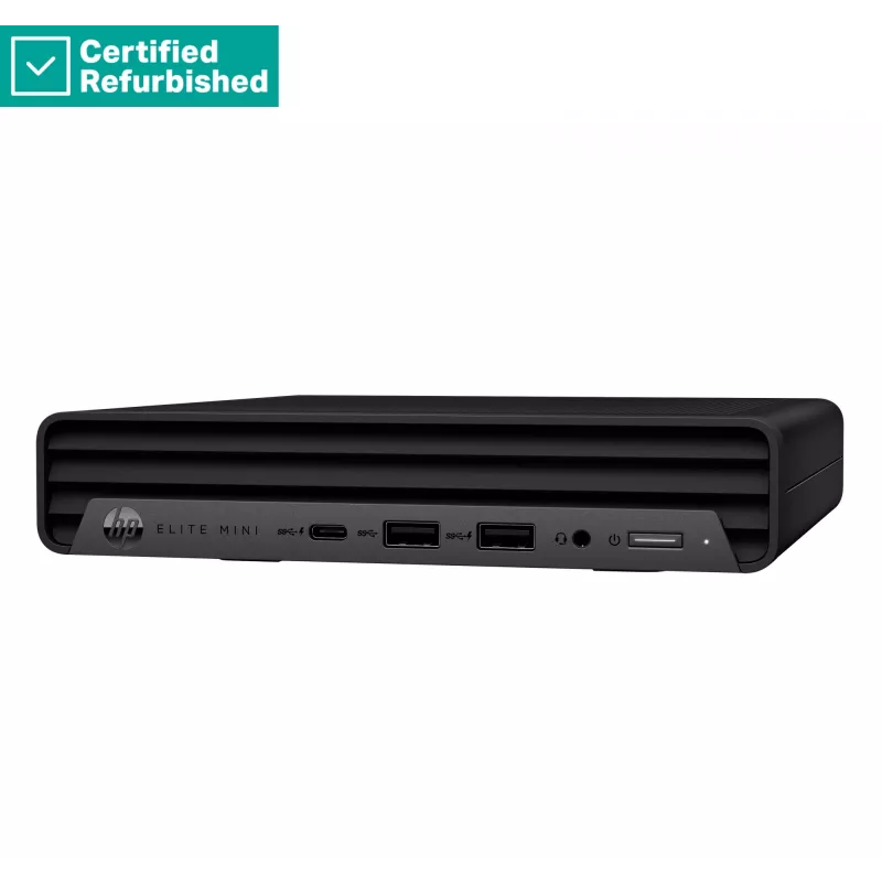RENEW SILVER HP Elite 800 G9 Mini - i5-14500T, 16GB, 512GB SSD, USB pele, Win 11 Pro, 1 gads