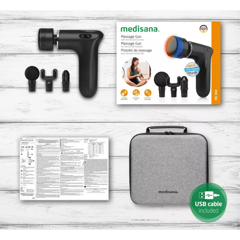 Medisana MG 560 Hot&Cold pistoles masieris