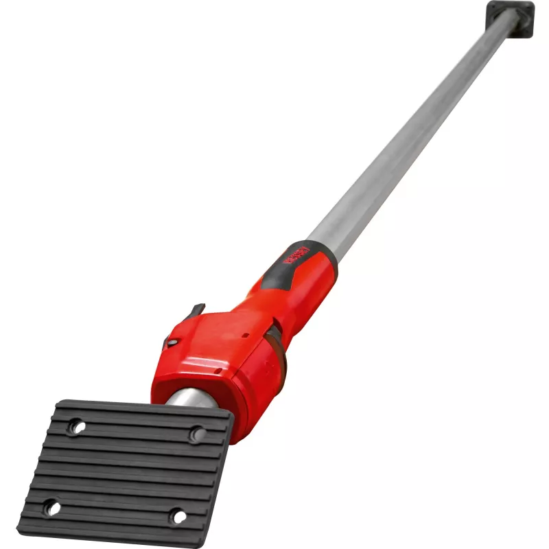 Drywall support Bessey STE300 with adjustable height and tripod base, Melns/red/silver finish