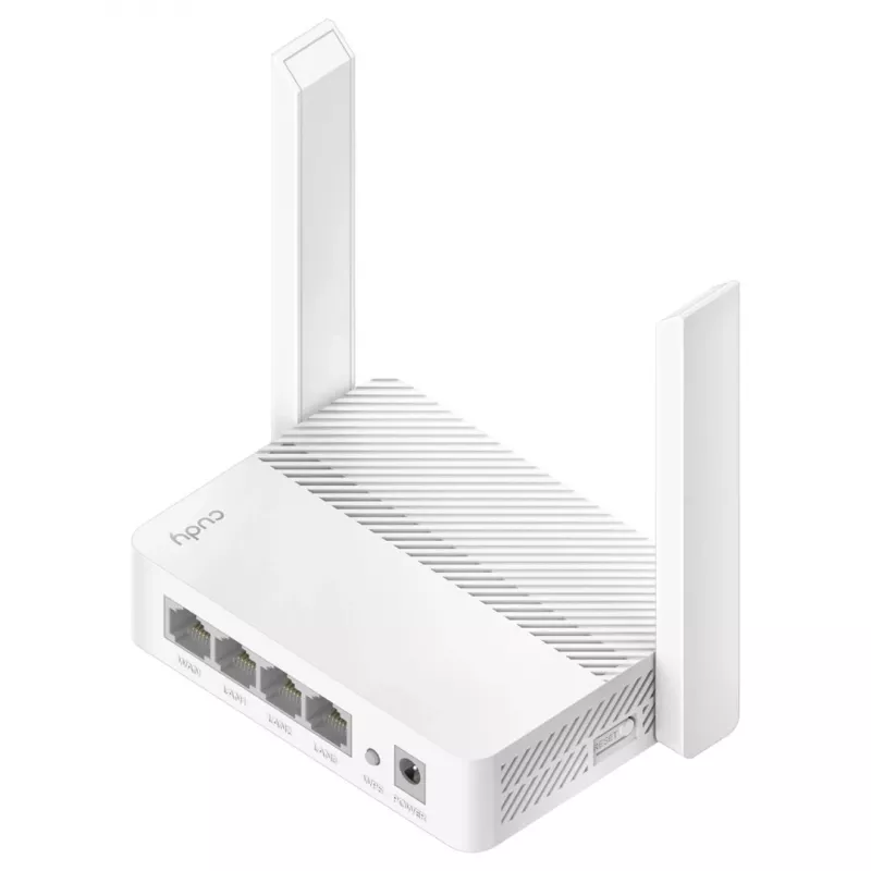 Cudy WR1200E bezvadu rūteris Fast Ethernet divjoslu (2.4 GHz / 5 GHz) Balts