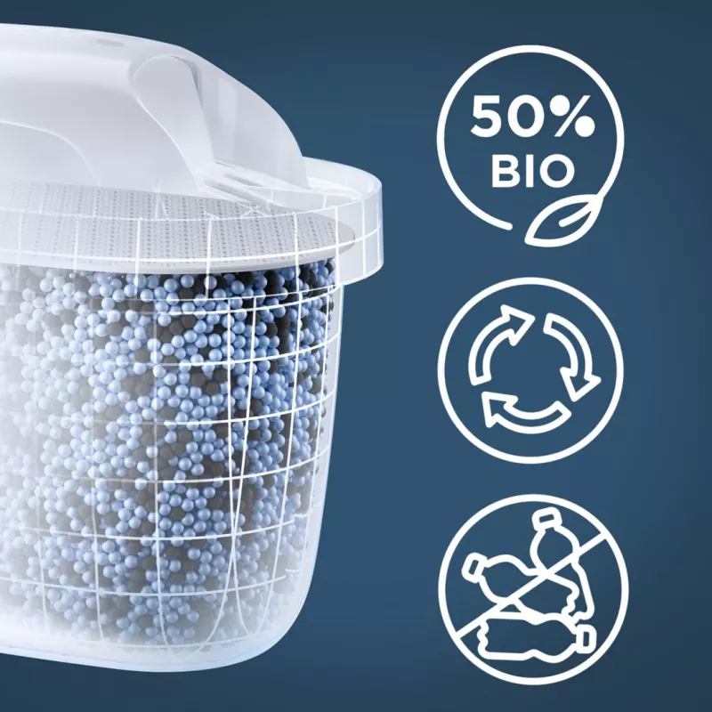 Ūdens filtra krūze BRITA Style Essential 2,4 L grafīta — krūze ar MAXTRA kasetni, Smart Light, 1,4 L filtrētās kapacitātes