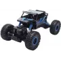 Amewi Conqueror Zils 4WD 1:18 Rock Crawler. Tips: kāpurķēžu transportlīdzeklis, motora tips: Elektromotors, Mērogs: 1:18. Garums: 24,6 cm, Platums: 133 mm, Augstums: 155 mm. Akumulatora tehnoloģija: Nick