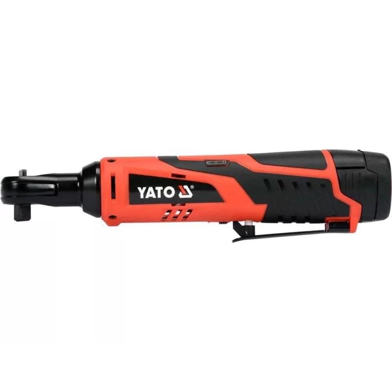 Bezvada triecienratskrūvgriezis YATO YT-82902 12V, 200 Nm griezes moments, bezsuku motors, 3/8 collu piedziņa