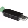 Joy-it pārveidotājs (USB/RS485) Raspberry Pi, Arduino [1x USB 2.0 A tipa spraudnis - 1x 2 vadu kabelis] 0 m Melns (SBC-ttl-rs485)