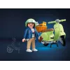 Figūriņu komplekts Vespa 71621 1969. gada Vespa 150 Sprint Veloce, gaiši zaļš