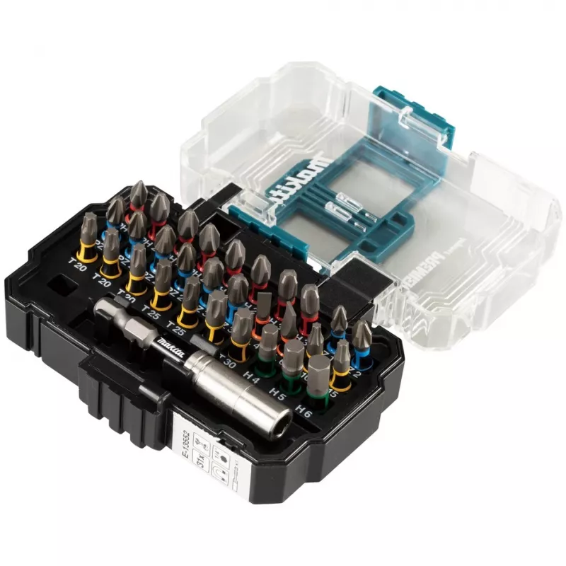 Makita Impact Premier skrūvgrieža uzgaļu komplekts, 31 daļas (E-13552)