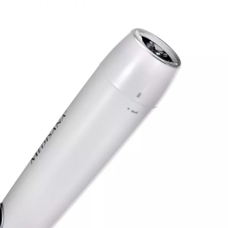 Medisana DC 300 LED gaismas terapijas pildspalva - sarkanas/zilas aknes un ādas kopšanas procedūra