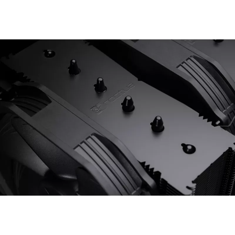 Noctua NH-D15 Chromax Pure Melns CPU dzesētājs ar diviem 140 mm ventilatoriem