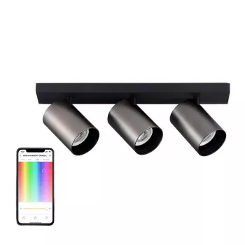 Gaismas dekors Yeelight YLDDL-0085-B 60 W 3 spuldzes melns