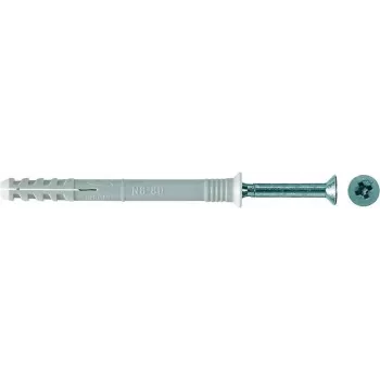 Naglas enkurs FISCHER N 6x80/50 S — 100 gab., modelis 048790