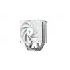 Gaisa dzesētājs DeepCool AK500S Digital SE — 5 siltuma caurules, 120 mm FDB ventilators, PWM, multi-LED, balts, atbalsta Intel LGA1150 un AMD ligzdas