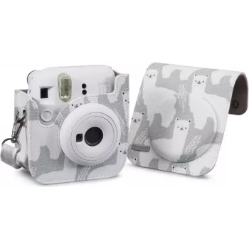 Cullmann RIO Fit 120 - Futrālis - Fujifilm - Instax mini 12 - plecu siksna - Pelēks - Balts (1013023970)