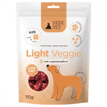 PEPE VET Light Veggie suņu gardums 70 g