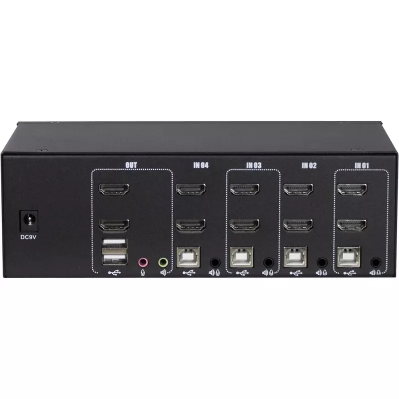 KVM pārslēgs Inter-Tech AS-42HA HDMI