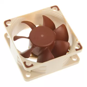 Datora korpusa ventilators Noctua NF-A6X25 FLX 60 mm, 12 V, 1600–3000 RPM, 29.2 m³/h, 0.61 mmH2O, SSO2 gultnis