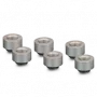 Thermal Grizzly DeltaMate Extender MF10 – ūdens dzesēšanas savienojums, matēts niķelis, 6 gab. (TG-DM-FIT-6206)