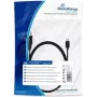Audio kabelis MediaRange MRCS189 1,5 m 3,5 mm melns