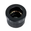 Adaptera veidgabals PHANTEKS EZ-FIT datora dzesēšanai, PETG, 16×16×12 mm, melns, 2 gab. iepakojumā