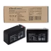 Nepārtrauktās strāvas padeves akumulators QOLTEC 53031 12V 9Ah zaļš, 152×94×65 mm, 2,35 kg