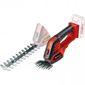 Einhell GE-CG 18/100 bezvadu zāles šķēres 8 mm 18 V litija jonu (Li-Ion) melns, sarkans