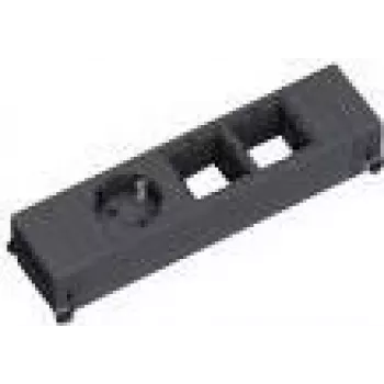 Bachmann POWER FRAME pagarinātājs 0,2 m 1 maiņstrāvas kontaktligzda Iekštelpām Melns