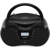 Bumbokss SENCOR SPT2300BK — CD atskaņotājs, MP3, USB, Bluetooth 5.1, FM, AUX, 4W, baterija/maiņstrāva