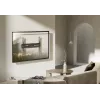 Fiksētais TV sienas stiprinājums GEMBIRD WM-100F-01 43–100 collu ekrāniem, tērauda, maks. slodze 75 kg, VESA 75x75–900x600