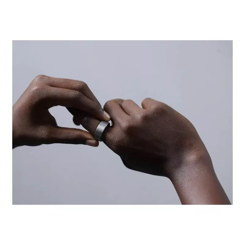 Ultrahuman Ring Air Raw Titanium 10. izmērs | Ultrahuman