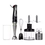 Braun MultiQuick 9 MQ9138XI 0,6 L iegremdējamais blenderis 1200 W Melns, Nerūsējošais tērauds
