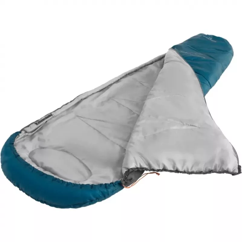 Easy Camp Starling Mummy Blue 8°C | Guļammaiss | 210 x 75 x 50 cm | -5 līdz 12 °C | Divvirzienu atvērts gals, autoblokāde