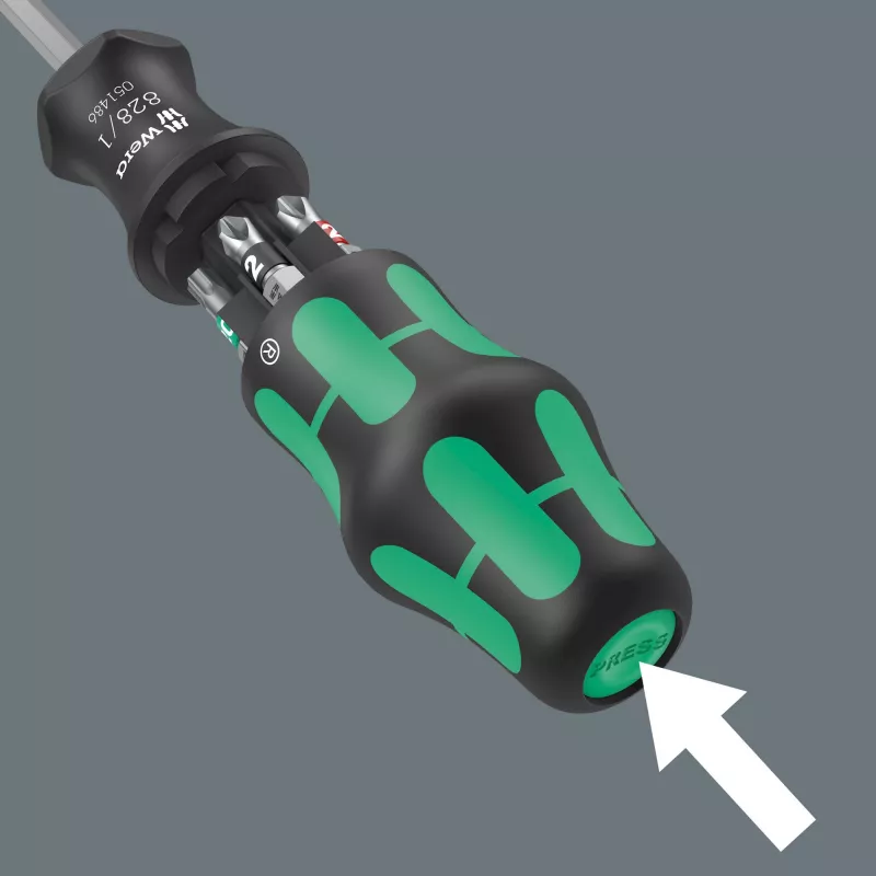 Wera Kraftform Kompakt 27 Set 1 skrūvgriežu komplekts ar ergonomiskiem rokturiem un precīziem uzgaļiem