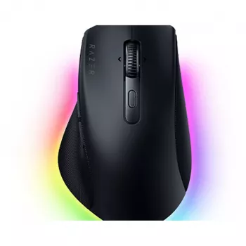 Razer Pro Click V2 pele spēlēm Labroču RF bezvadu + Bluetooth + USB Type-C Optiskā 30000 DPI