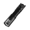 Rokas lukturis Nitecore MT1A Pro — LED 50 lm, uzlādējams caur USB, 1100 mAh, alumīnijs, ūdensizturīgs, triecienizturīgs, melns