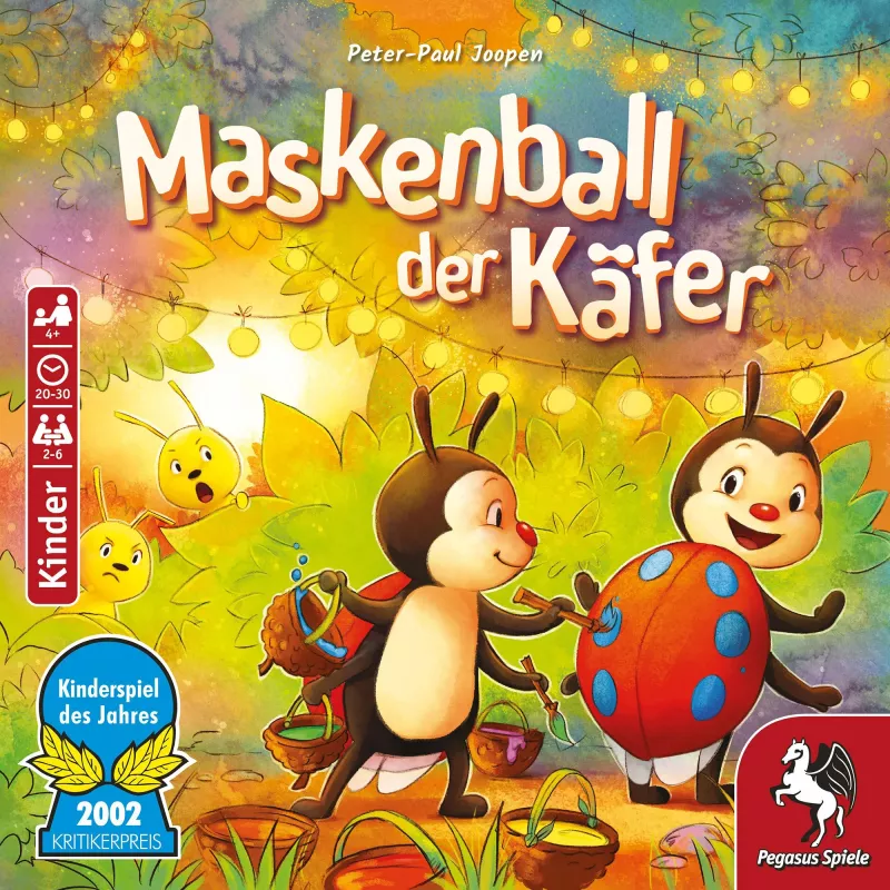 Maskenball der Beetle, galda spēle, gada bērnu spēle 2002