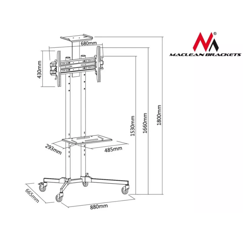 Maclean MC-661 Melns