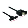 USB kabelis Micro-USB B — USB A DeLOCK 85109 0,25 m