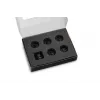 EK Water Blocks EK-Quantum Torque 6-Pack HDC 12 griezes momenta atslēgas gala savienojums Melns 1/4 6 gab.