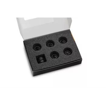 EK Water Blocks EK-Quantum Torque 6-Pack HDC 12 griezes momenta atslēgas gala savienojums Melns 1/4 6 gab.