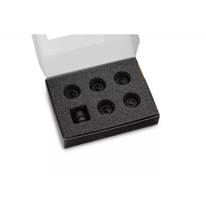EK Water Blocks EK-Quantum Torque 6-Pack HDC 12 griezes momenta atslēgas gala savienojums Melns 1/4 6 gab.