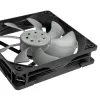 Ventilators Akasa OTTO SF12 datora korpusa ventilators 12 cm melns pelēks