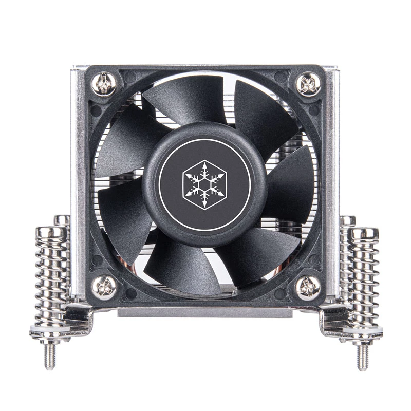 Silverstone SST-AR09-1700 datora dzesēšanas sistēma Procesors Gaisa dzesētājs 6 cm Melns, Pelēks 1 gab.