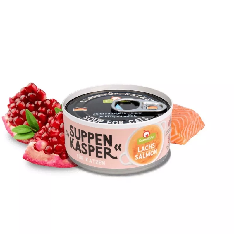 Kaķu kārumi GranataPet Suppenkasper lasis no Fox4Pets, laša garša, 70 g, bez cukura