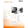 Mātesplate ASROCK A620AM PRO RS WIFI AM5 microATX, AMD A620, 4×DDR5, Wi‑Fi, HDMI, DP, 3×M.2, 2×SATA, 7.1 audio, 1Gb LAN