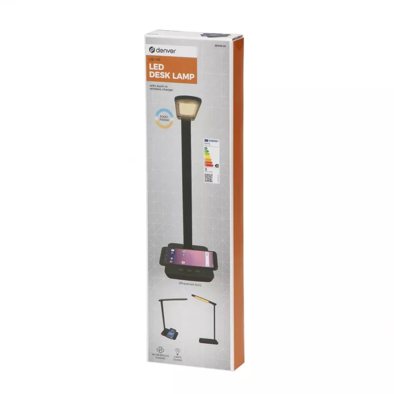 Galda lampa Denver LQI-105 5W G melna